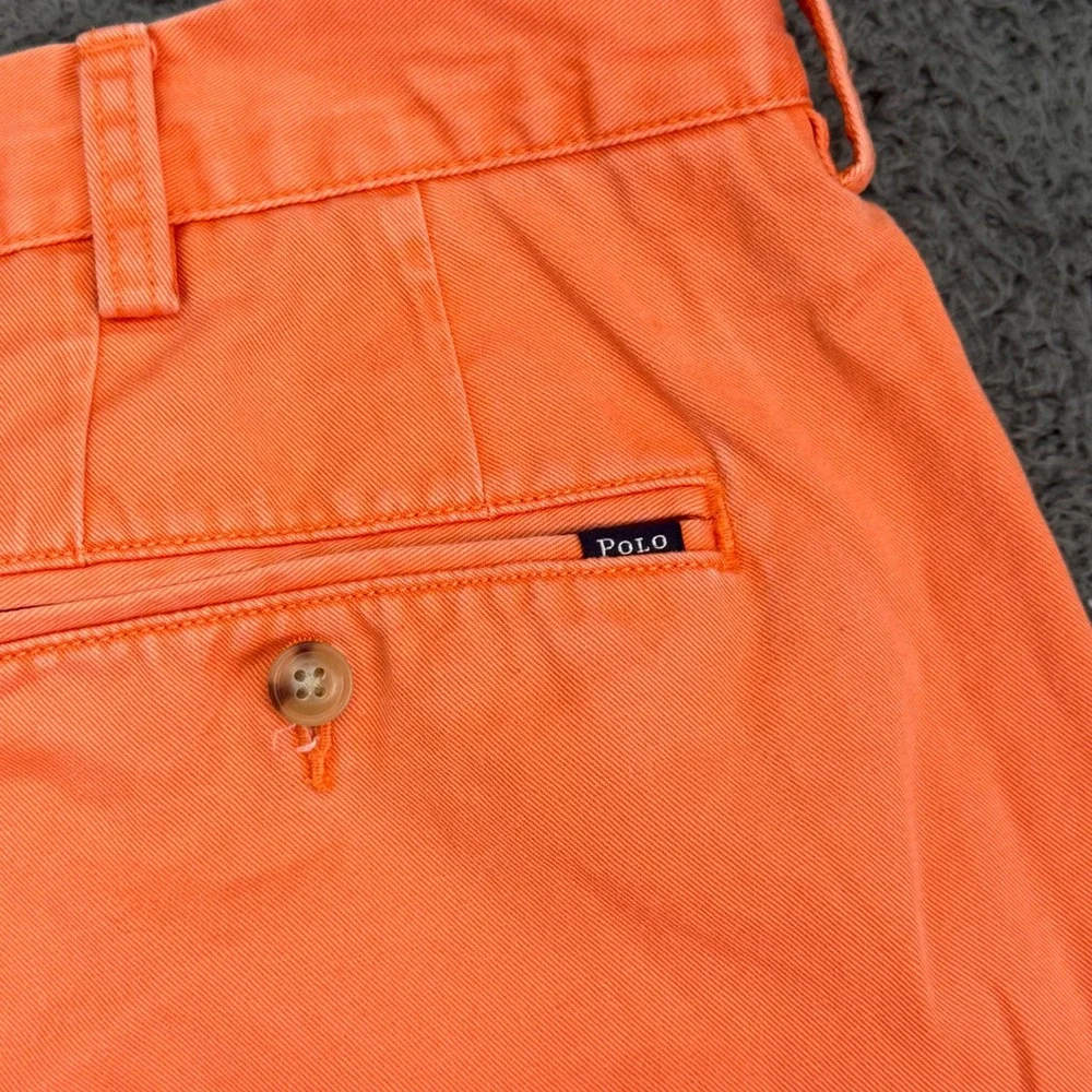 Polo Ralph Lauren Shorts Mens‎ 40 Orange Classic Fit 9